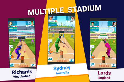 Multiplayer Cricket Live screenshot 2