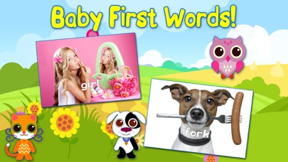 How to cancel & delete Baby First Words Book 1 Basics. Free Educational Games For Toddlers. from iphone & ipad 1