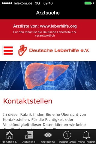 Hepatitis C Therapie screenshot 3