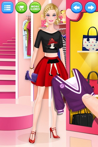 Fashion Doll Girls - Shopping Day & Model Dress up screenshot 4