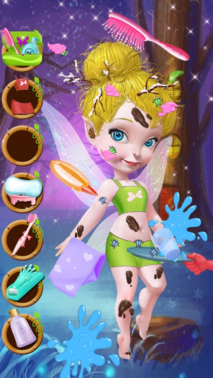 Fairy Princess Rescue: Winter Holiday Dress & Care