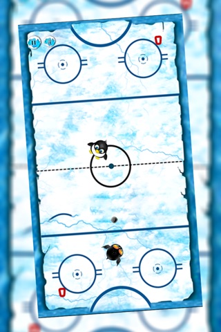 Penguins Ice Kingdom : Puffy Fluffy Air Hockey League - Premium screenshot 2
