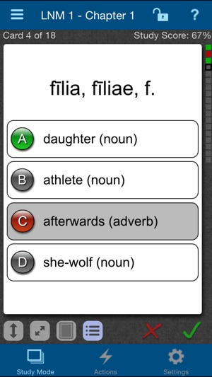 Latin for the New Millennium Level 1 Vocabulary Flashcards(圖2)-速報App