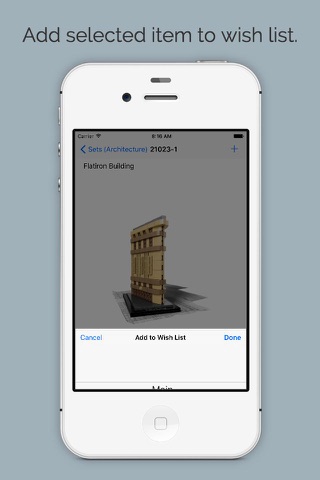 BrickList screenshot 3