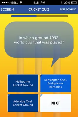 Game screenshot ICC Cricket World Cup Quiz - Guess Game apk