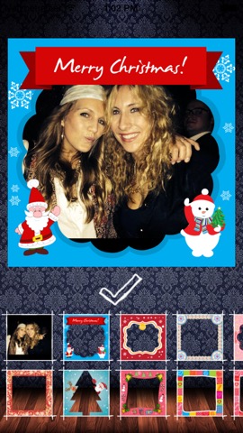Frame My Photo: メリークリスマスのためのデジタルフォトフレームやグリーティングカードのおすすめ画像1