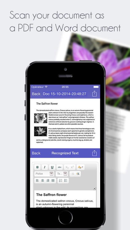 TextExtractor Scanner Pro - Scan PDF and Extract Text as Word Documents