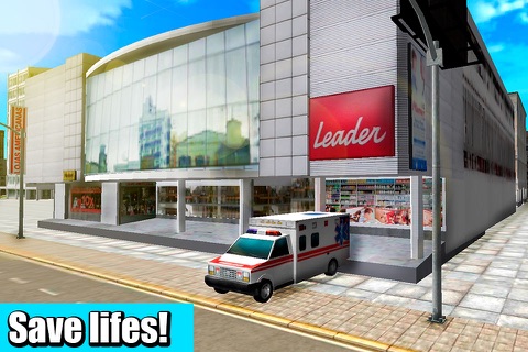 Ambulance Driver: Simulator 3D Free screenshot 2