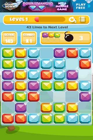 A Gem Mine: Jewel Match Line Puzzle - FREE Edition screenshot 4