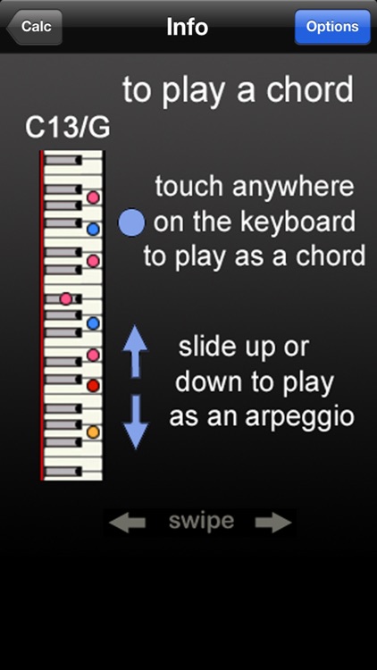 FastChords - piano chords calculator screenshot-3