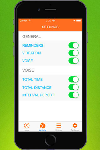 RunBabyRun Fitness App screenshot 4