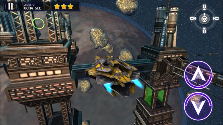 3D Space Ship Simulator PRO - Full Flying Simulation Parking Version screenshot-4