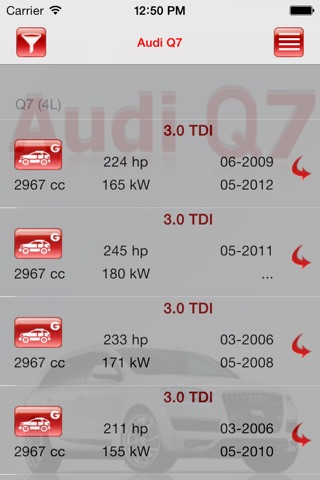 AutoParts Audi Q7 screenshot 2