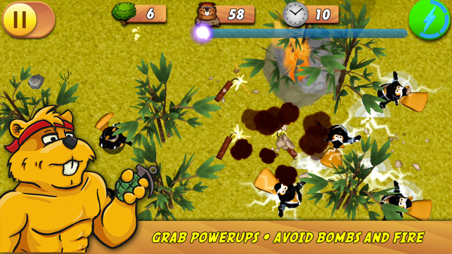 Beaver Smash, game for IOS