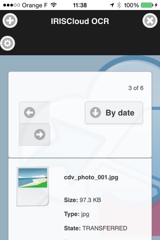 IRISCloud OCR - Mobile Application screenshot 3