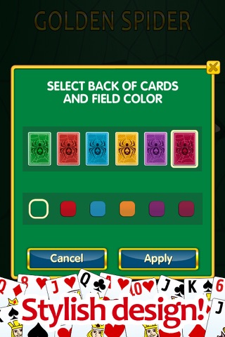 Spider solitaire: classic game PRO screenshot 3