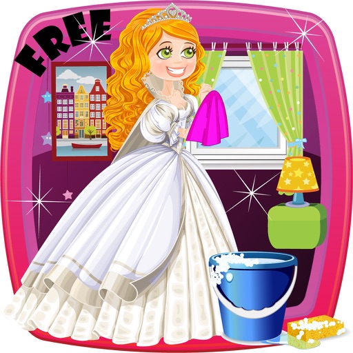 Messy Princess Clean up icon