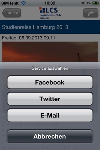 LCS Logistikleiterclub Schweiz screenshot 3