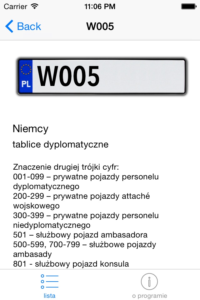 Blachy - polskie tablice rejestracyjne screenshot 4
