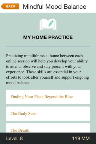 Mindful Mood Balance Companion App screenshot 3