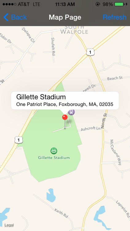 Pro Team Stadiums Football AFC NFC screenshot-4