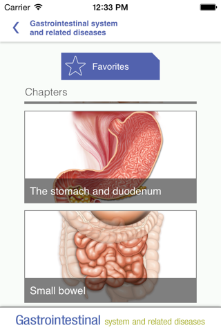 Gastrointestinal system Miniatlas screenshot 2