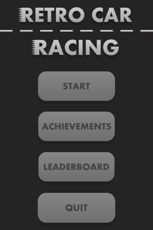 Retro Car Racing screenshot 2