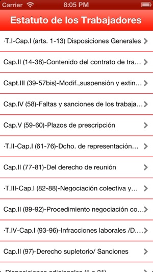Estatuto de los Trabajadores(圖1)-速報App