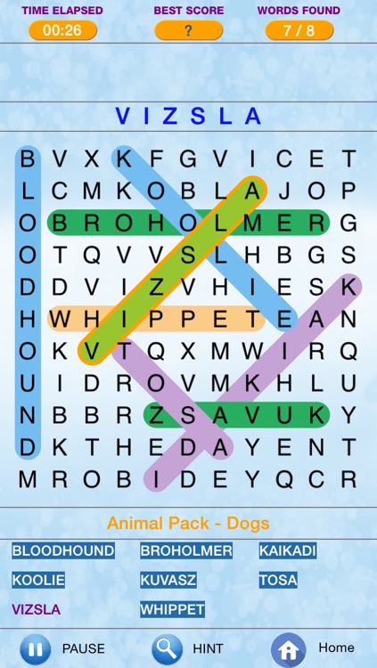 Word Search - Find Crossword Challenged  Puzzles screenshot-3