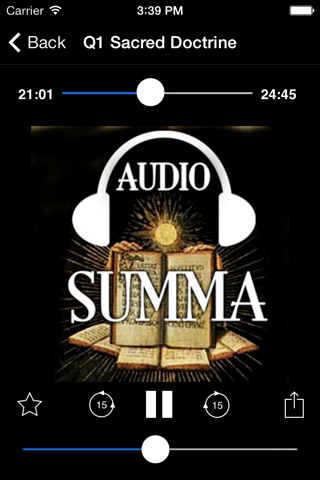 Aquinas Audio Summa screenshot 4