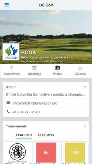 BCG - British Columbia Golf(圖1)-速報App