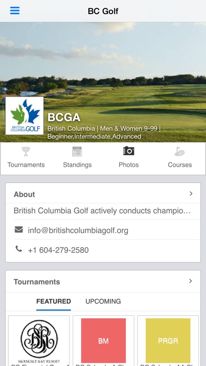 BCG - British Columbia Golf