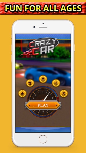 Crazy Car - Free Fun Riding in Town and Streets(圖2)-速報App