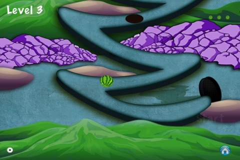 Giant Watermelon Boulder: Defy Gravity & Win Tricky Interminable Physic-s Game Challeng-ing screenshot 3
