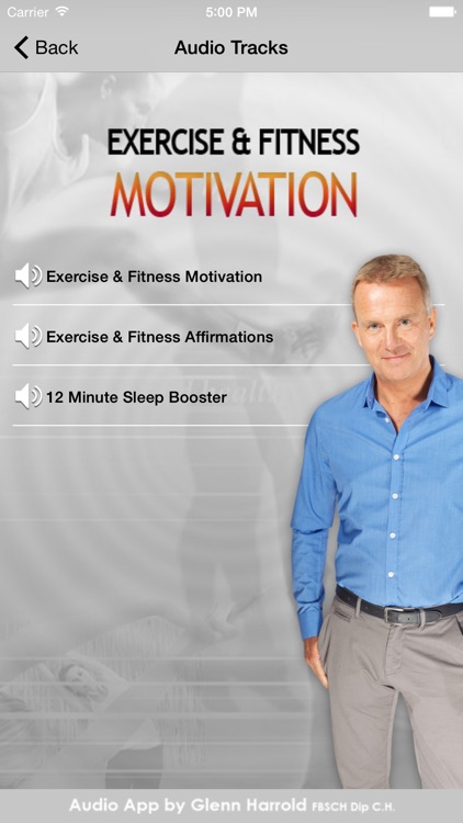 Exercise & Fitness Hypnosis Motivation by Glenn Harrold
