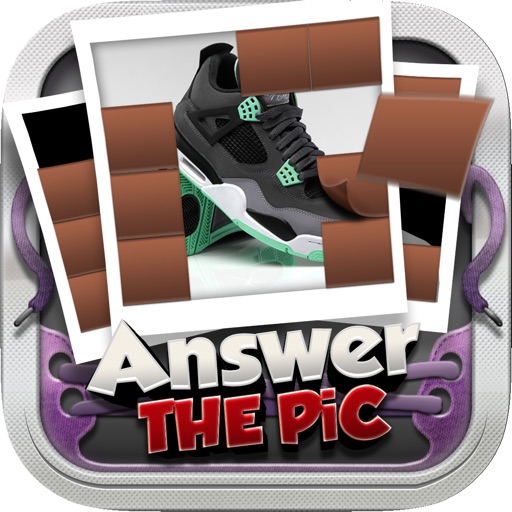 Answers The Pics : Sneakers Trivia and Reveal Photo Games For Free icon