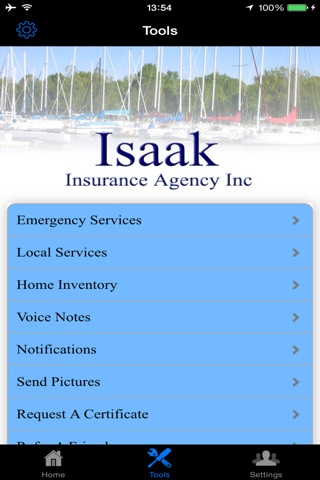 Isaak Insurance Agency screenshot 2