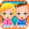 Mommy's Twins New Babies Doctor - my baby newborn mother spa salon game for kids