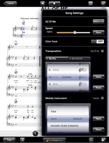 SheetMusicDirect.us screenshot 3