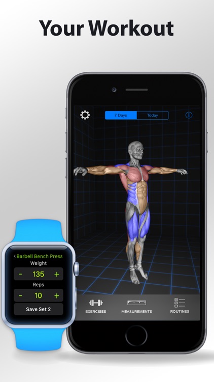 3D Workout Log Book : Your results in 3D! - Liftometer