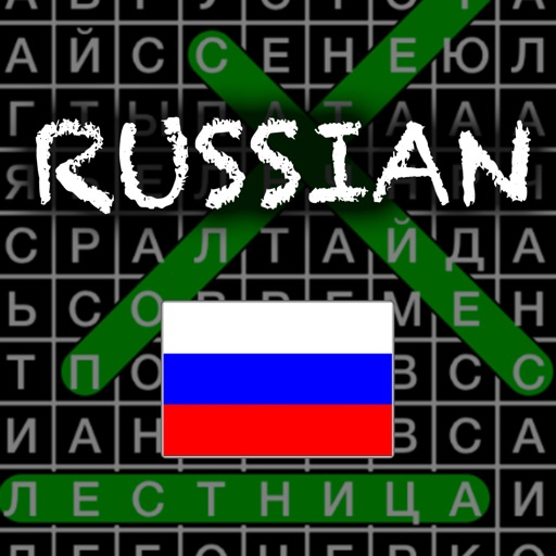 Russian Vocab Word Search Icon