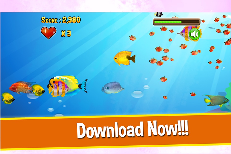 The Big Fish Eat Small Fish : Free Play Easy Fun For Kids Games screenshot 3
