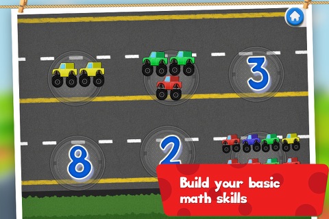Truck Match- Preschool Math Quantity Activity screenshot 2
