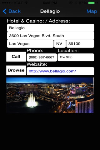 Las Vegas Hotels and Casinos Finder screenshot 4