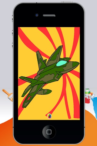 Planes Coloring-Book screenshot 4
