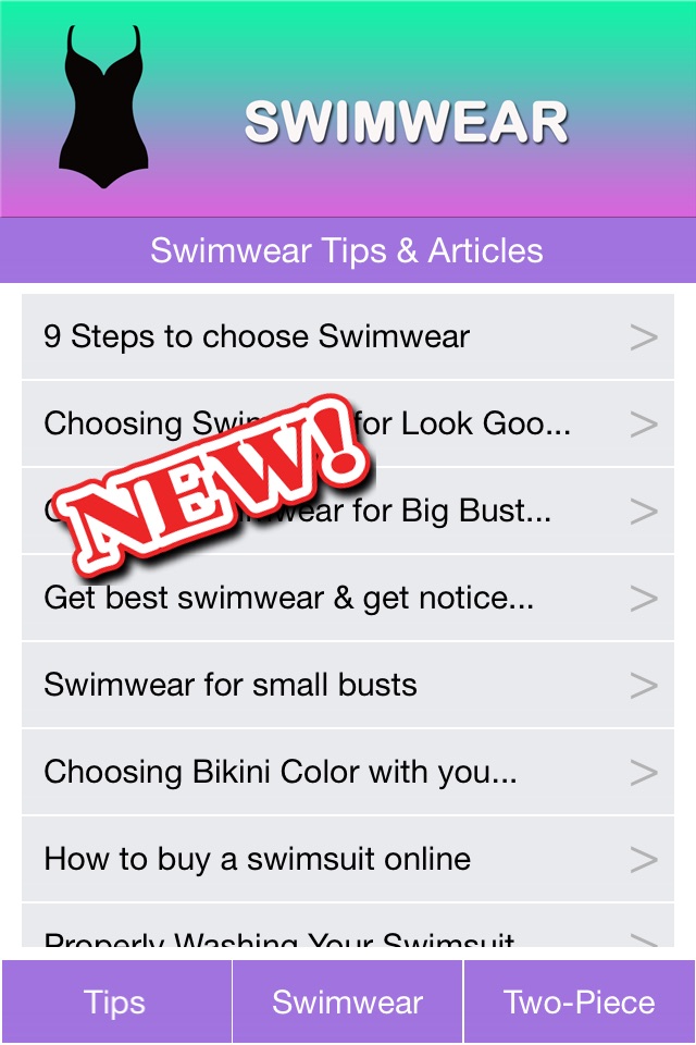 Swimwear Tips and Collections screenshot 2