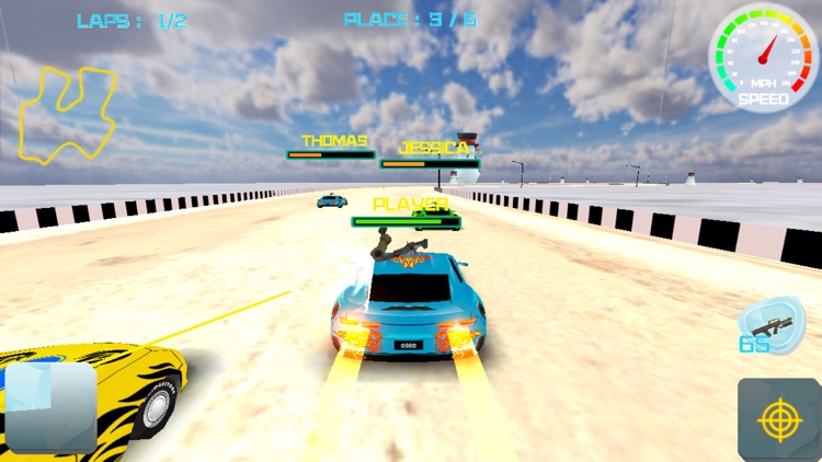 3D Highway Hunter Shooting Car Game - Free Christmas Edition