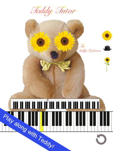 Teddy Piano Tutor HD screenshot 3