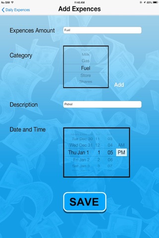 Daily Expenses Manager screenshot 4