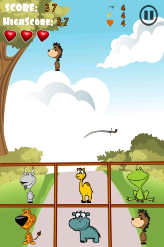 Falling Animals Match - Happy Barn Puzzle Pop Free screenshot 3